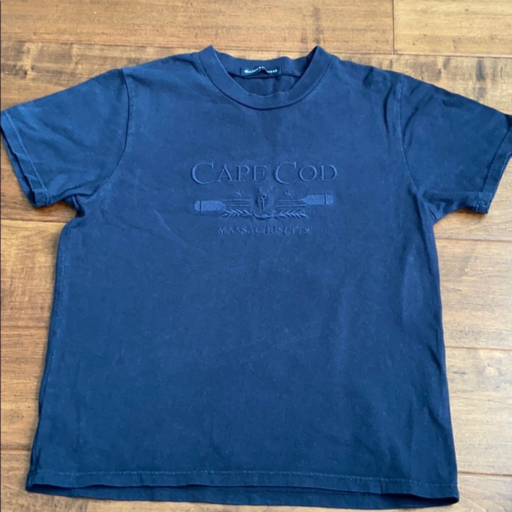 capegod dark blue shirt